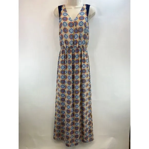 chinese dress ladies Cremieux Liam Maxi Dress, Flame Heritage, X-Small at Amazon Women's  Clothing store main image 0